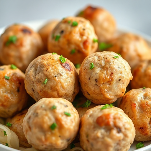 Savory Baked Turkey Meatballs