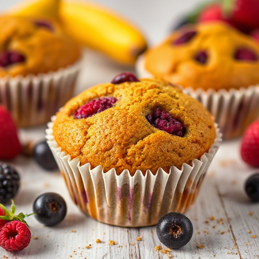 Golden Berry Muffins